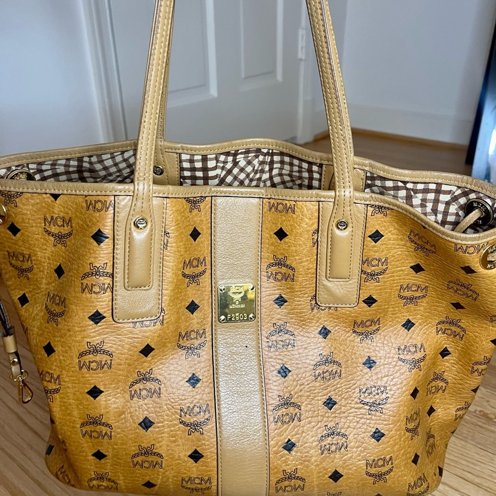 Used, Authentic MCM Tote Bag
